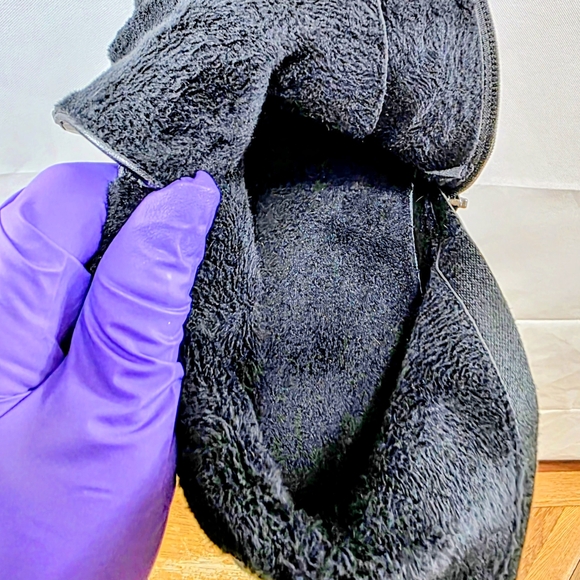 Black Lace-Up Knee-High Boots - Picture 3 of 12